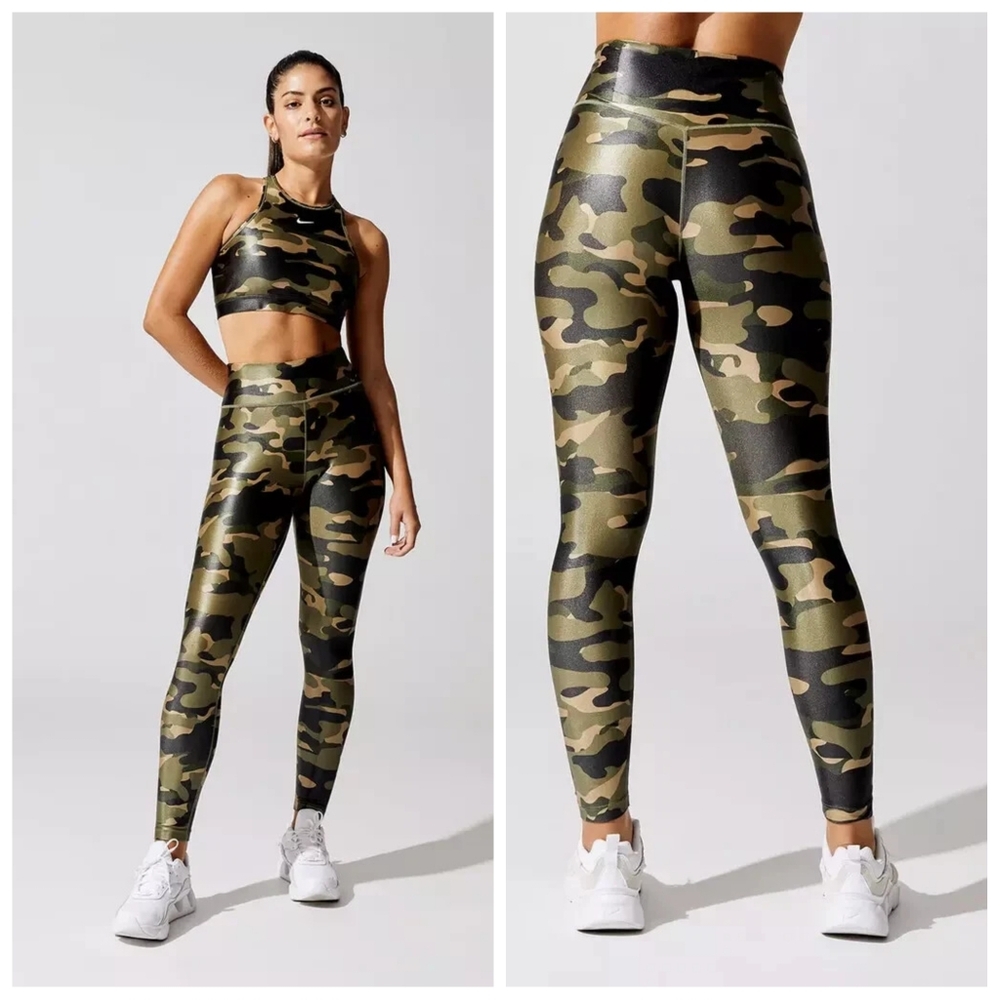 Nike Dri-FIT One Camo Midrise Leggings | Size XXL | NWT | Green | Full-Length